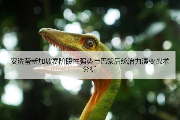 安洗莹新加坡赛阶段性强势与巴黎后统治力演变战术分析